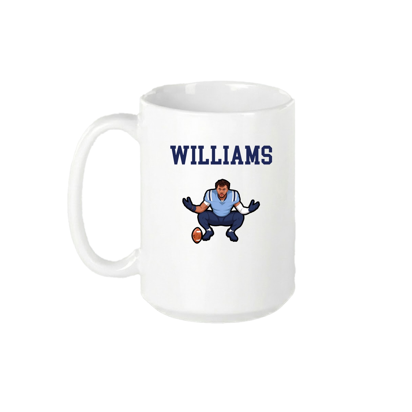 15oz Coffee Mug — Shirsey in White