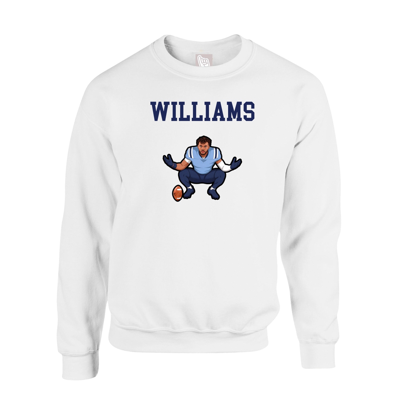 Fleece Crew — Shirsey in White