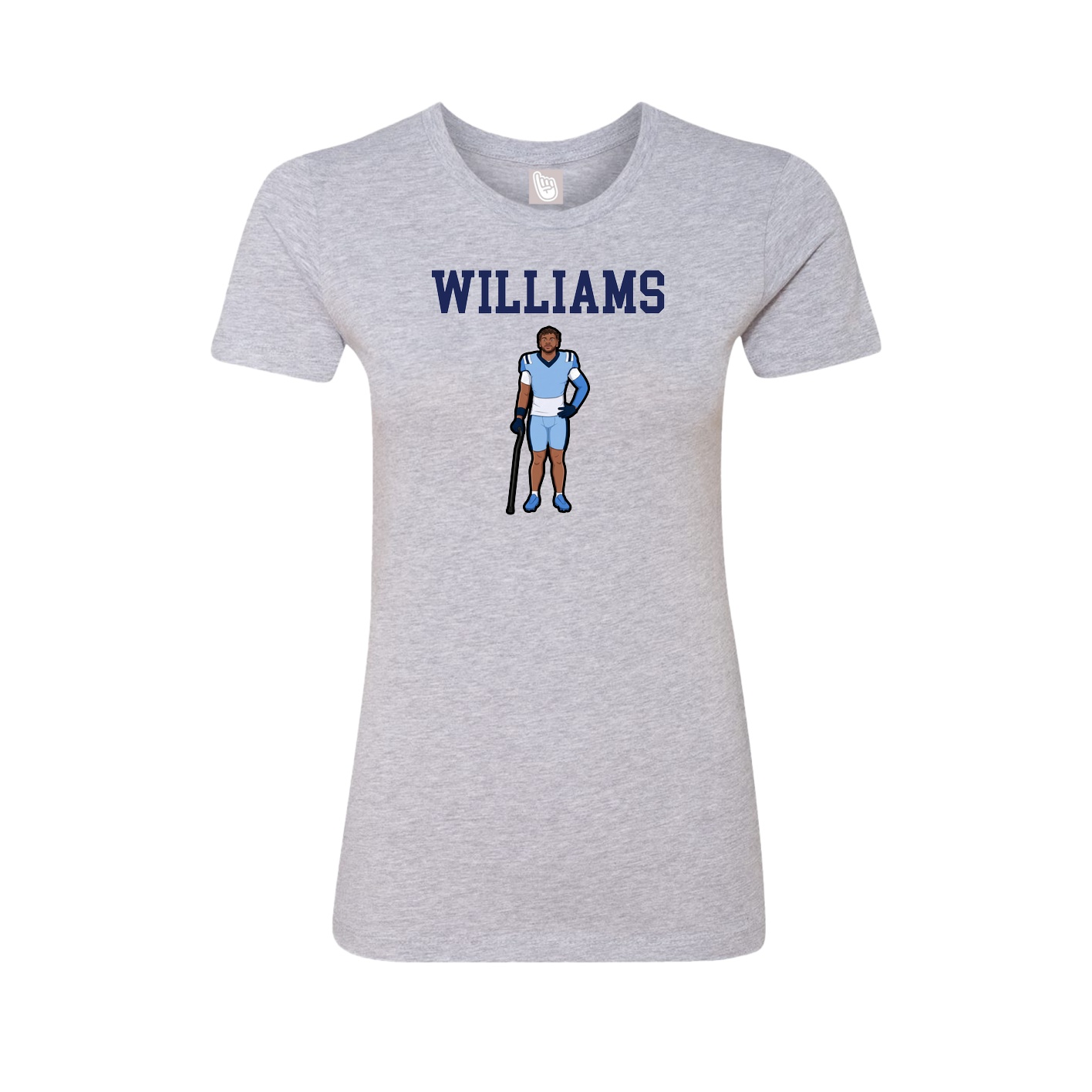 Fitted Women's Tee — Shirsey in Grey