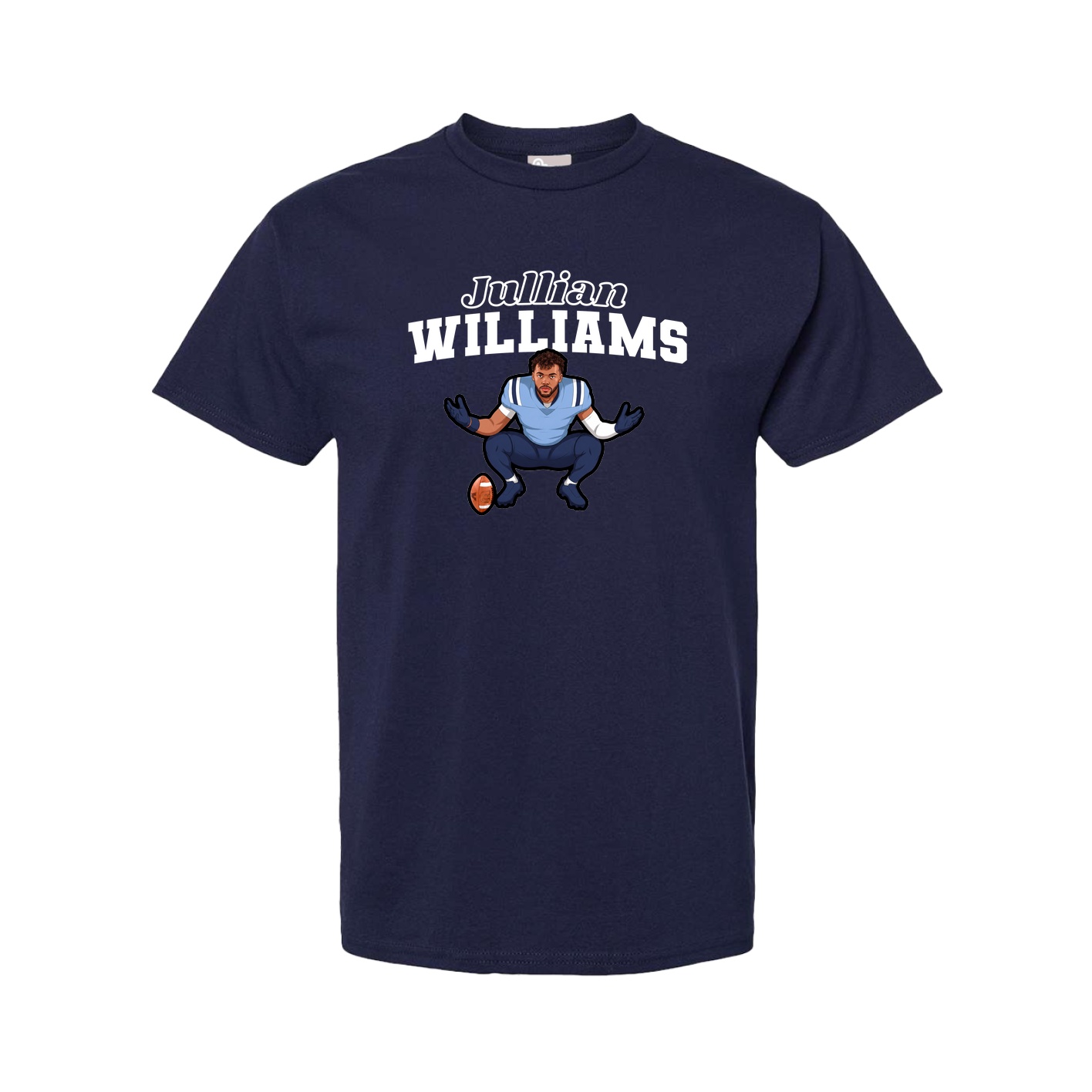 Tee — Name Arch in Navy