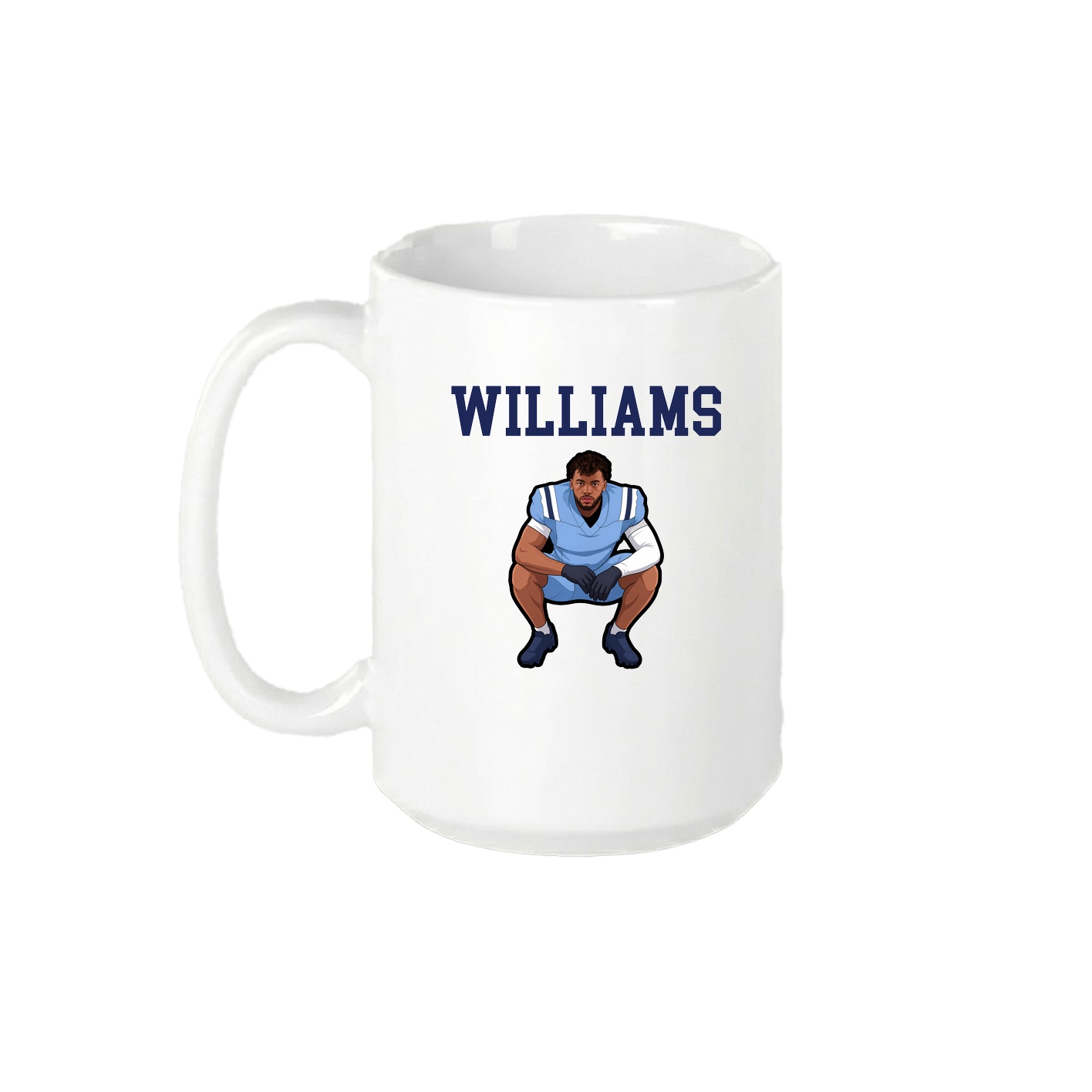 15oz Coffee Mug — Shirsey in White