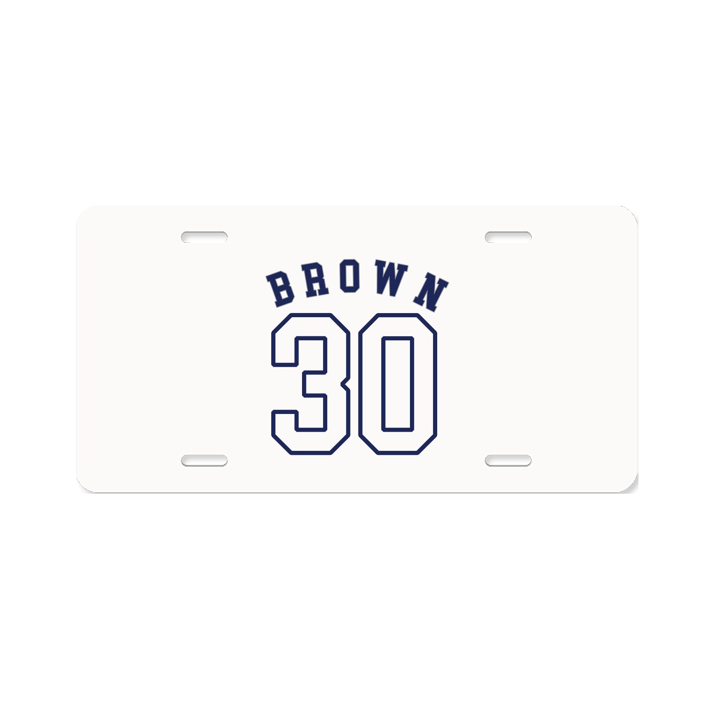 License Plate — Shirsey Arch in Classic