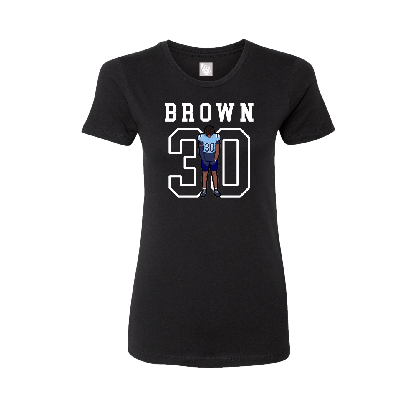 Fitted Women's Tee — Shirsey in Black