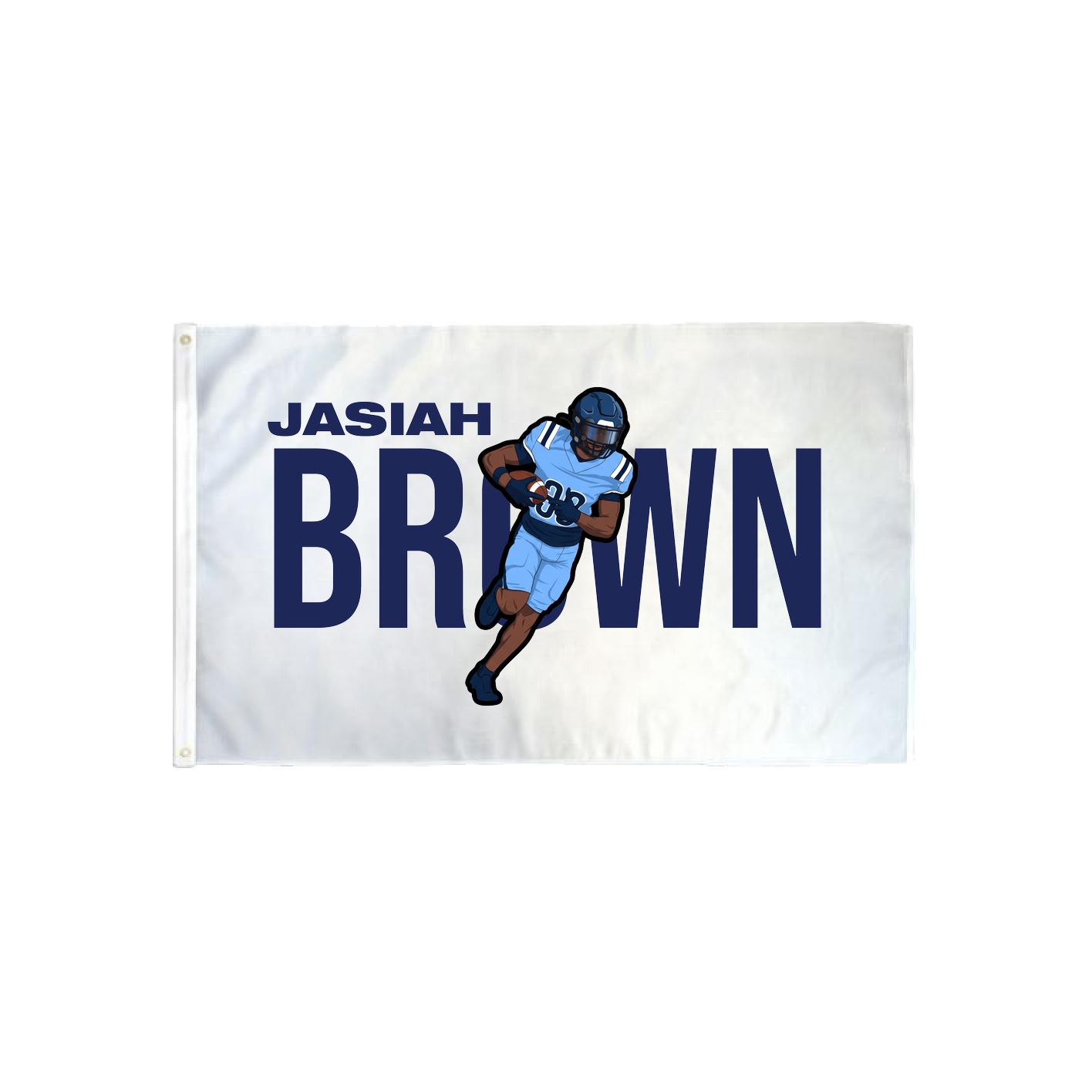 3x5 Flag — Player Name in Classic