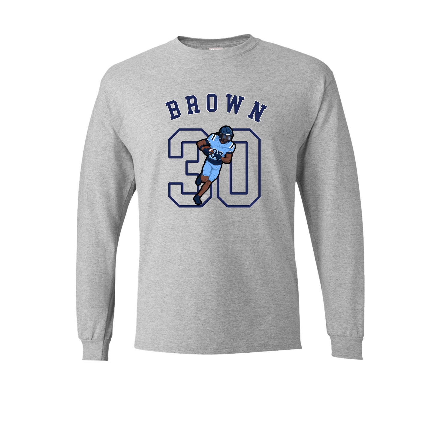 Long Sleeve Tee — Shirsey Arch in Grey