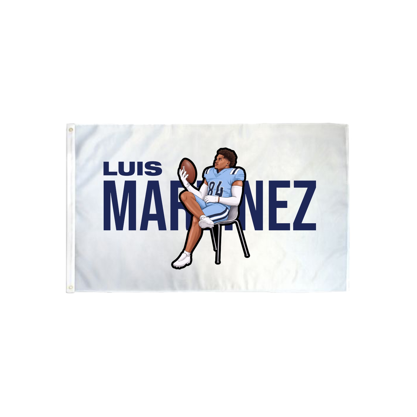 3x5 Flag — Player Name in Classic