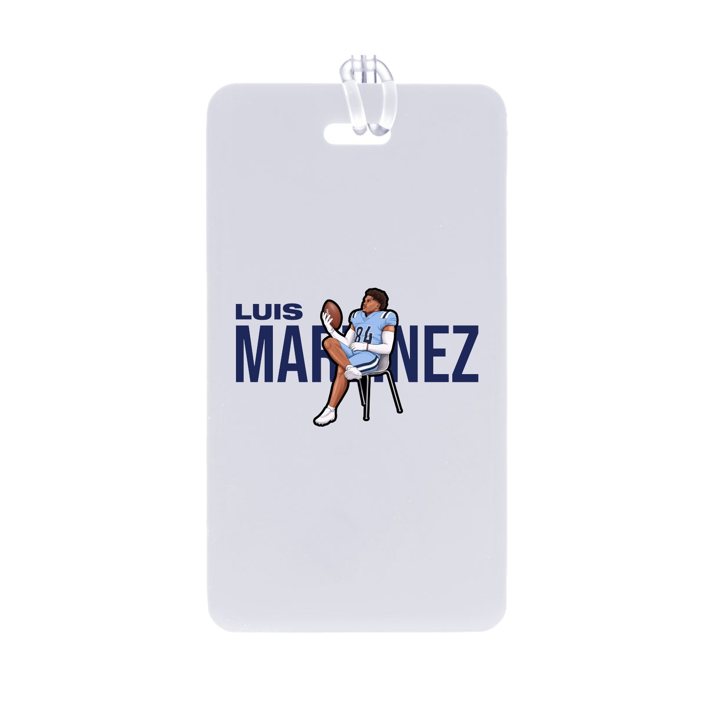 Bag Tag — Player Name in Classic