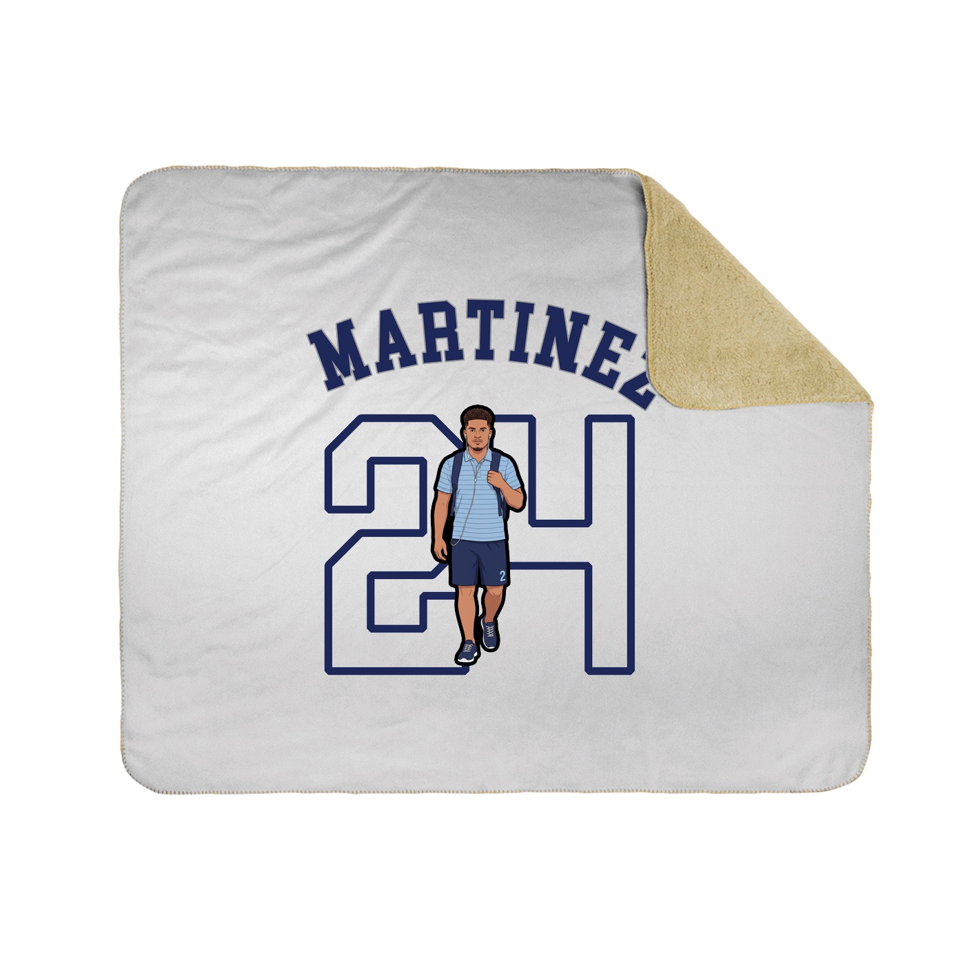 Throw Blanket — Shirsey Arch in White