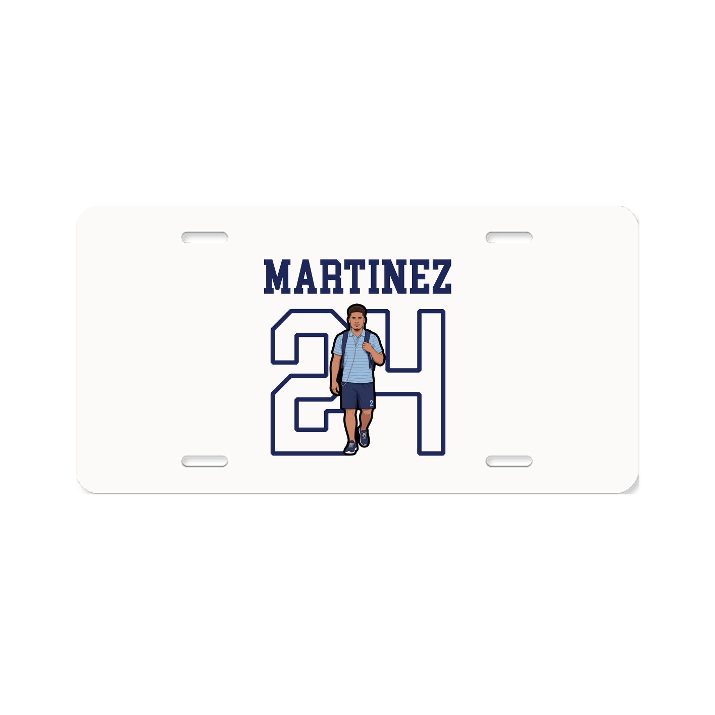 License Plate — Shirsey in Classic