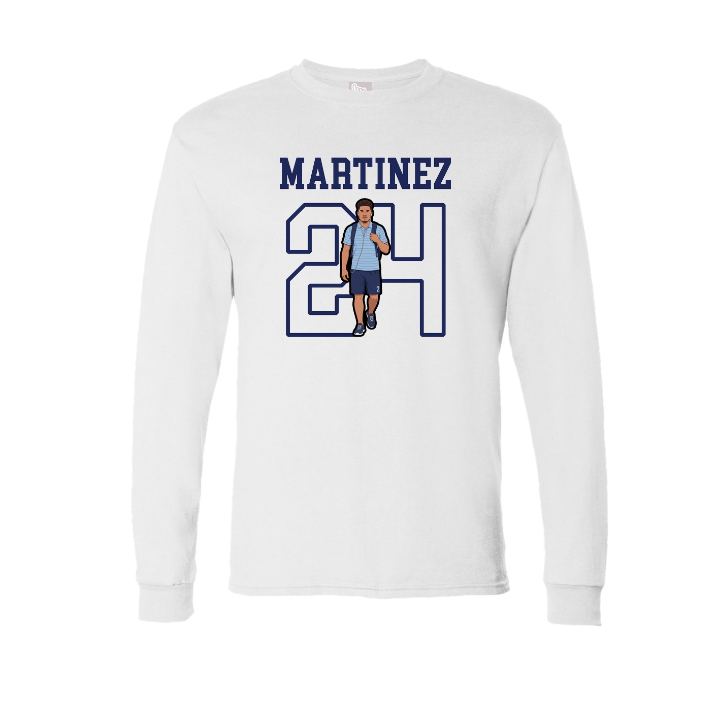 Long Sleeve Tee — Shirsey in White