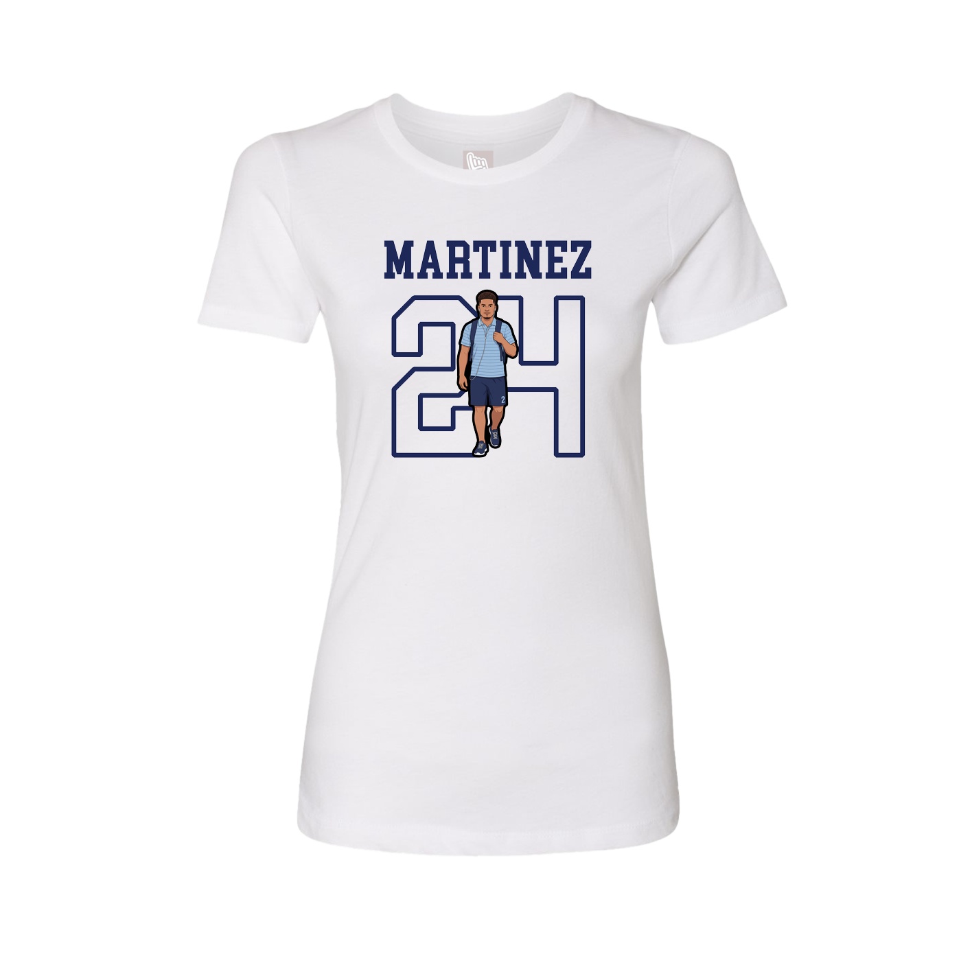 Fitted Women's Tee — Shirsey in White