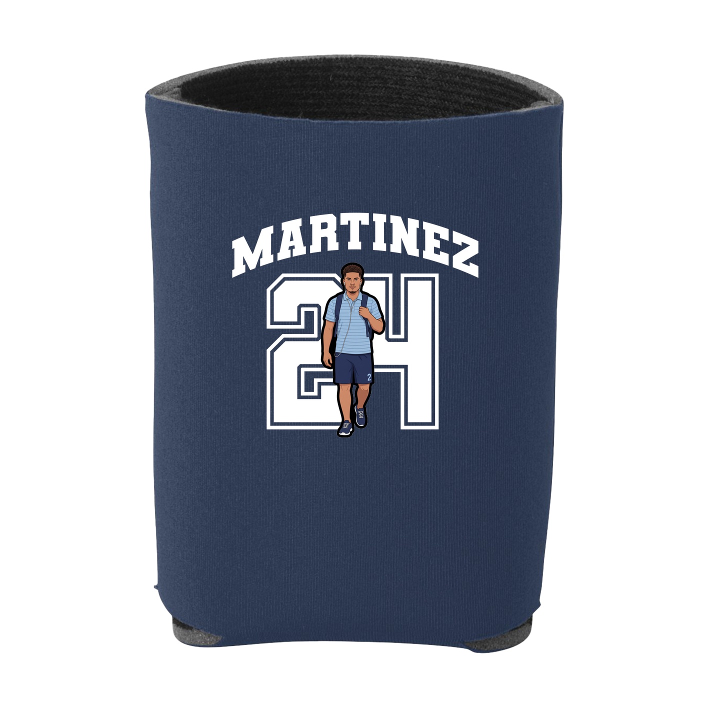 Can Holder — Number in Navy