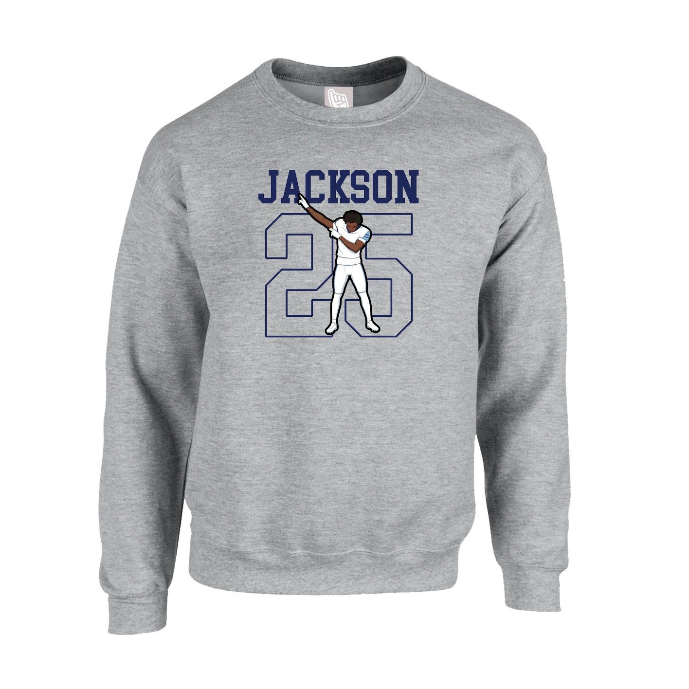 Fleece Crew — Shirsey in Grey