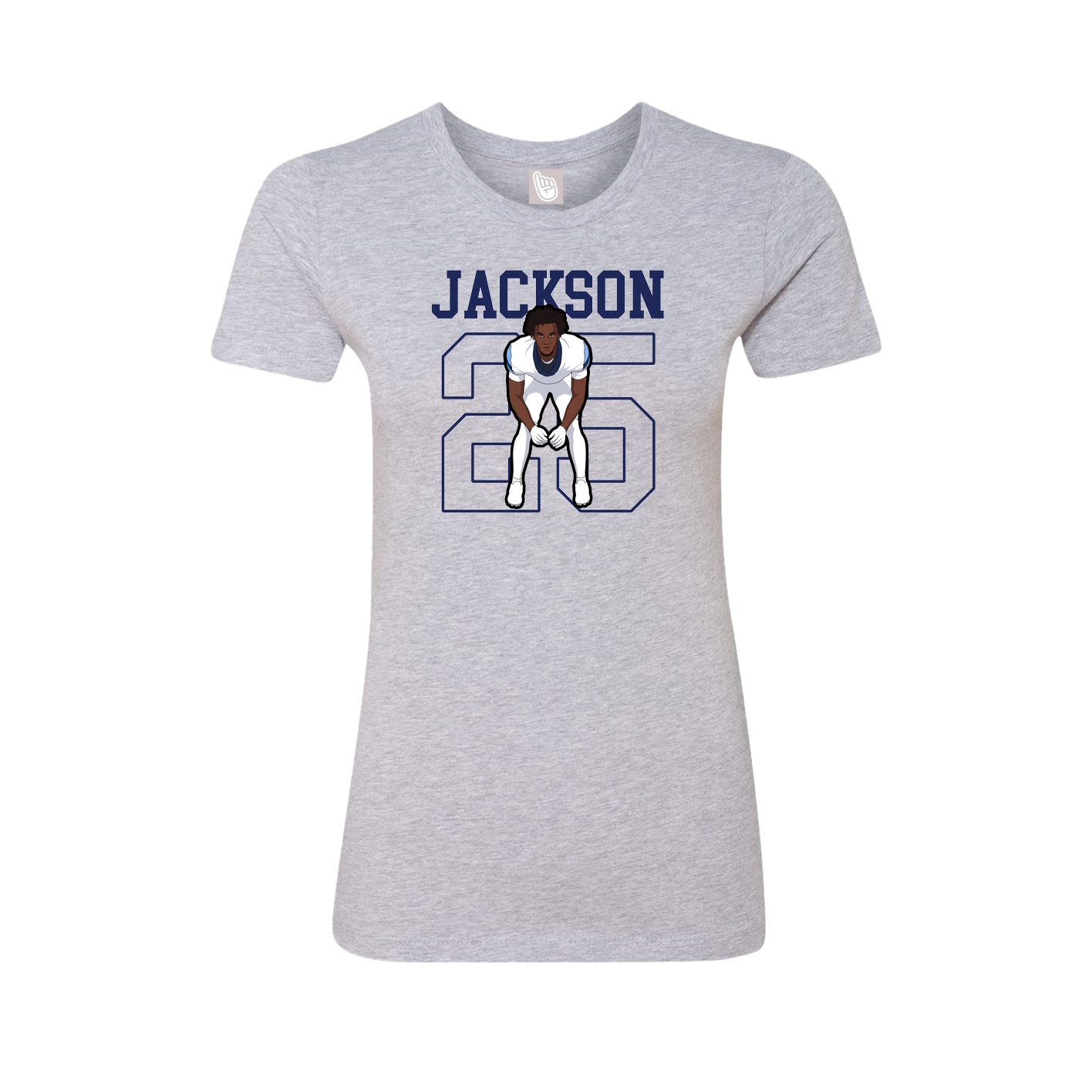 Fitted Women's Tee — Shirsey in Grey
