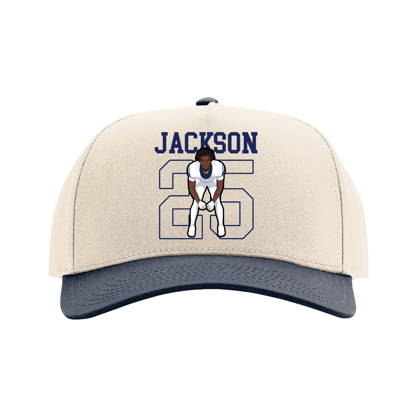 Full Fabric Five-Panel Champ Cap