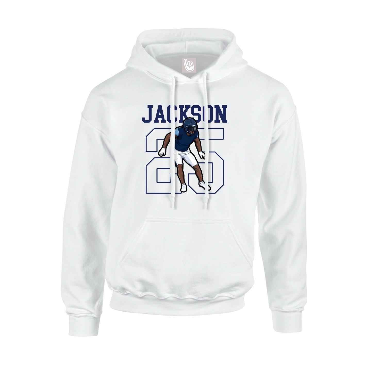 Hoodie — Shirsey in White