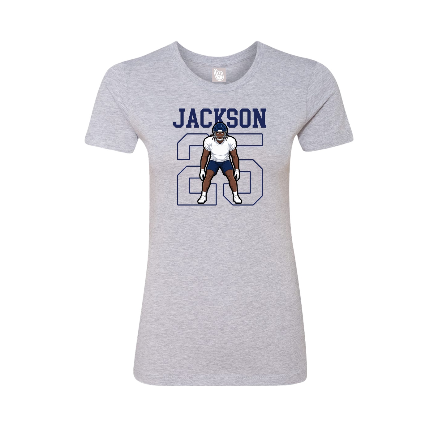 Fitted Women's Tee — Shirsey in Grey