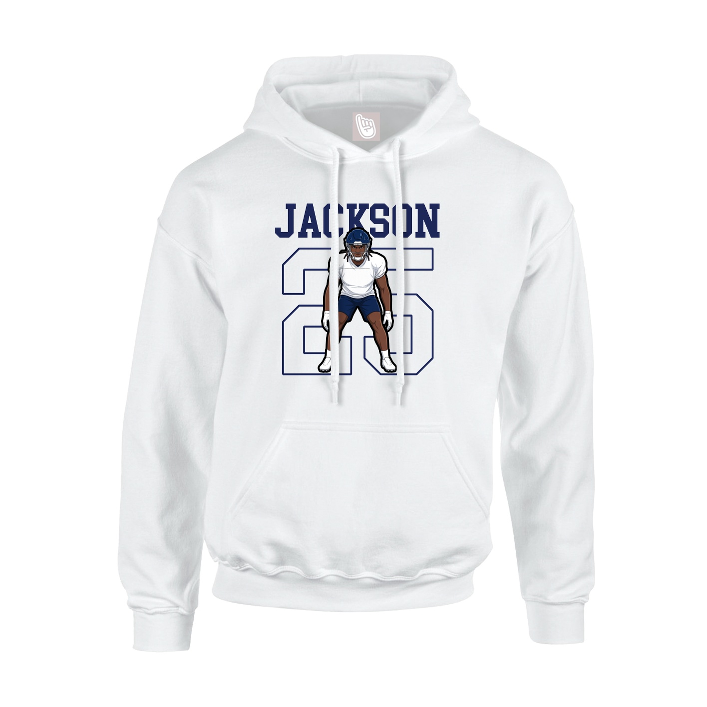 Hoodie — Shirsey in White