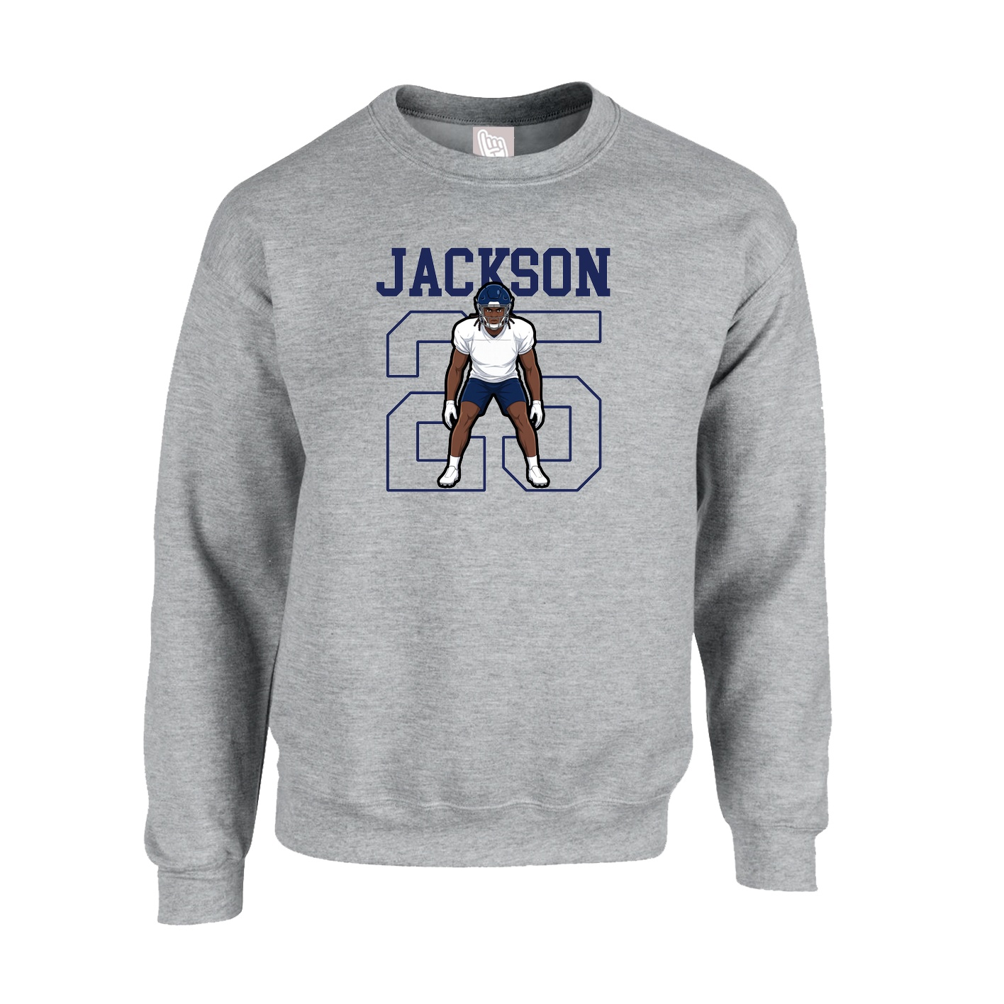 Fleece Crew — Shirsey in Grey