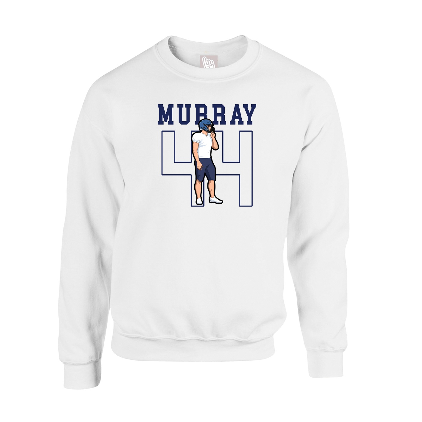 Fleece Crew — Shirsey in White