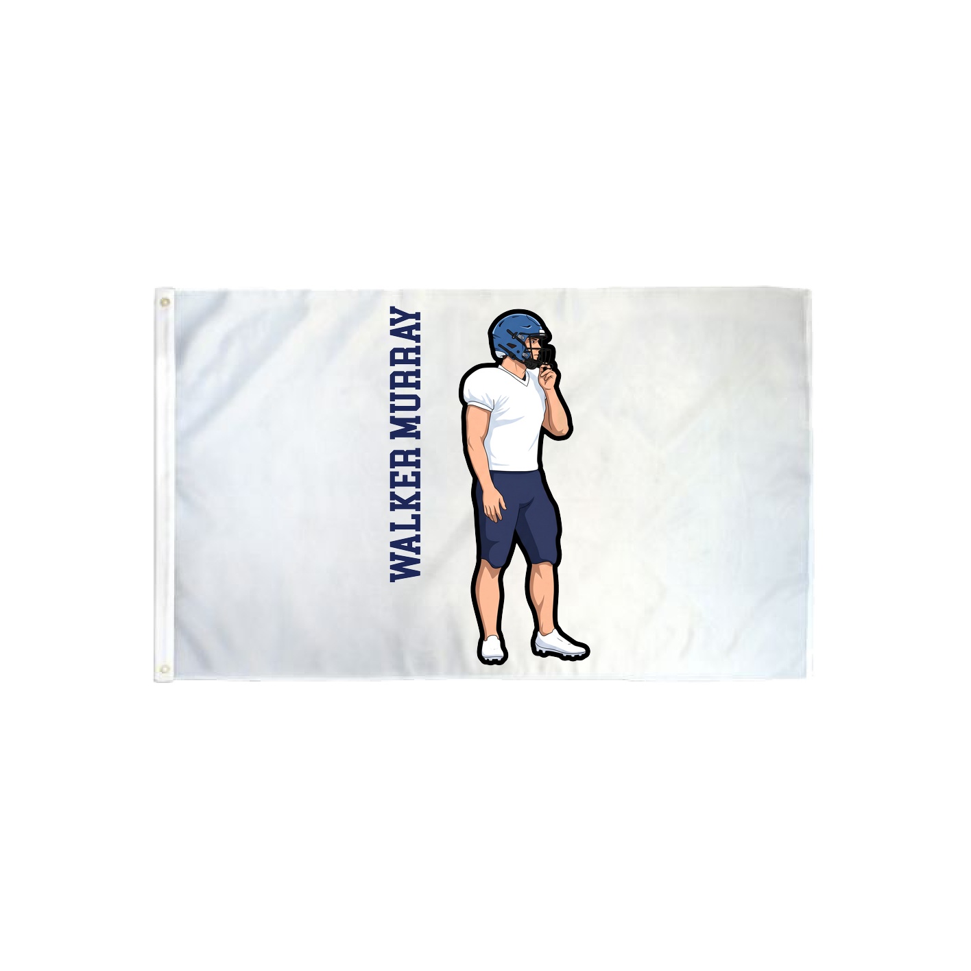 3x5 Flag — Name Vertical in Classic