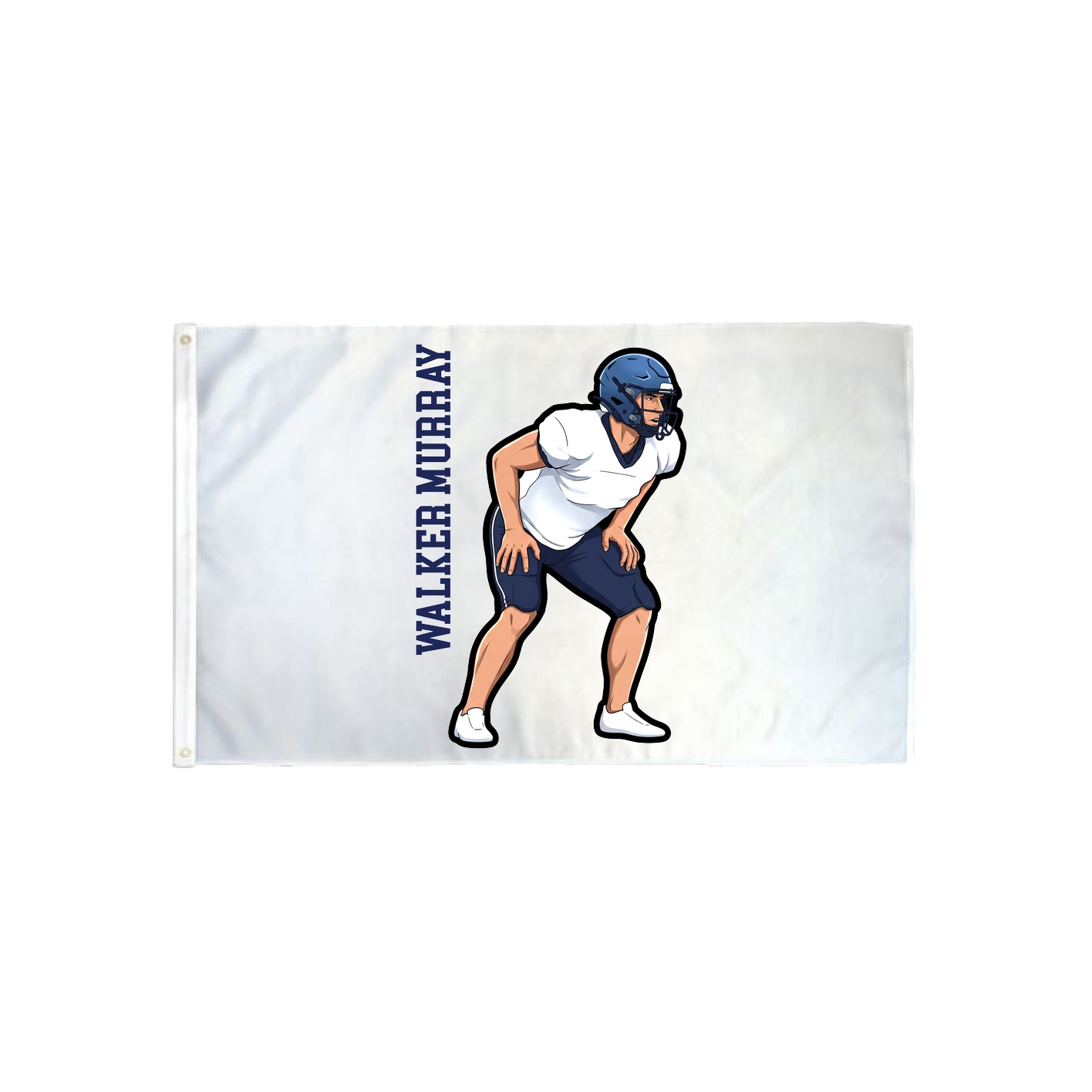 3x5 Flag — Name Vertical in Classic