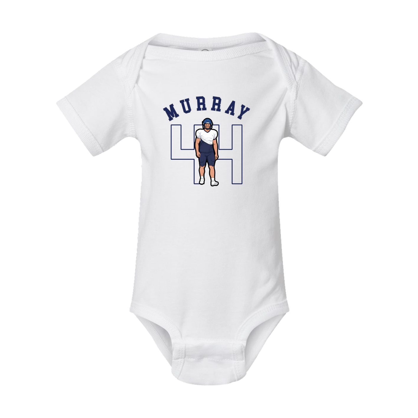 Baby Onesie — Shirsey Arch in White