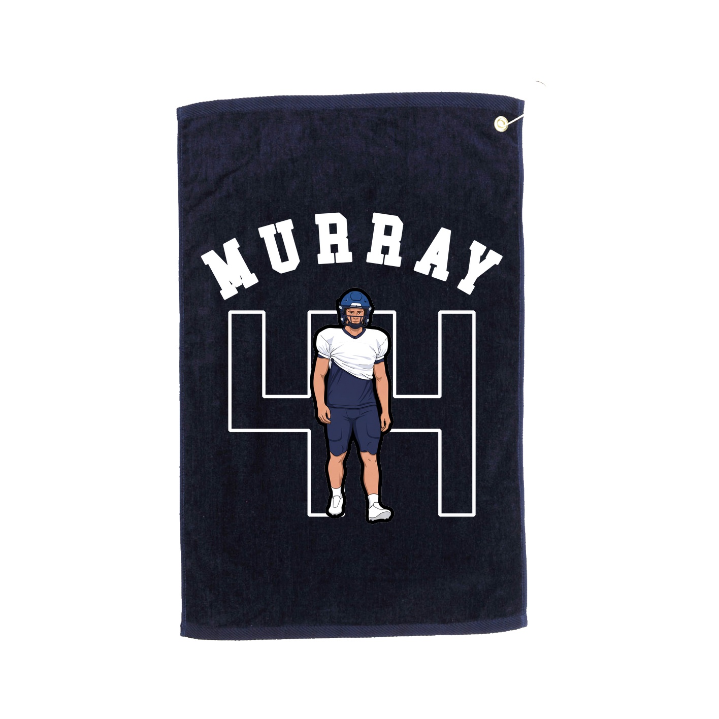 Golf Towel — Shirsey Arch in Navy