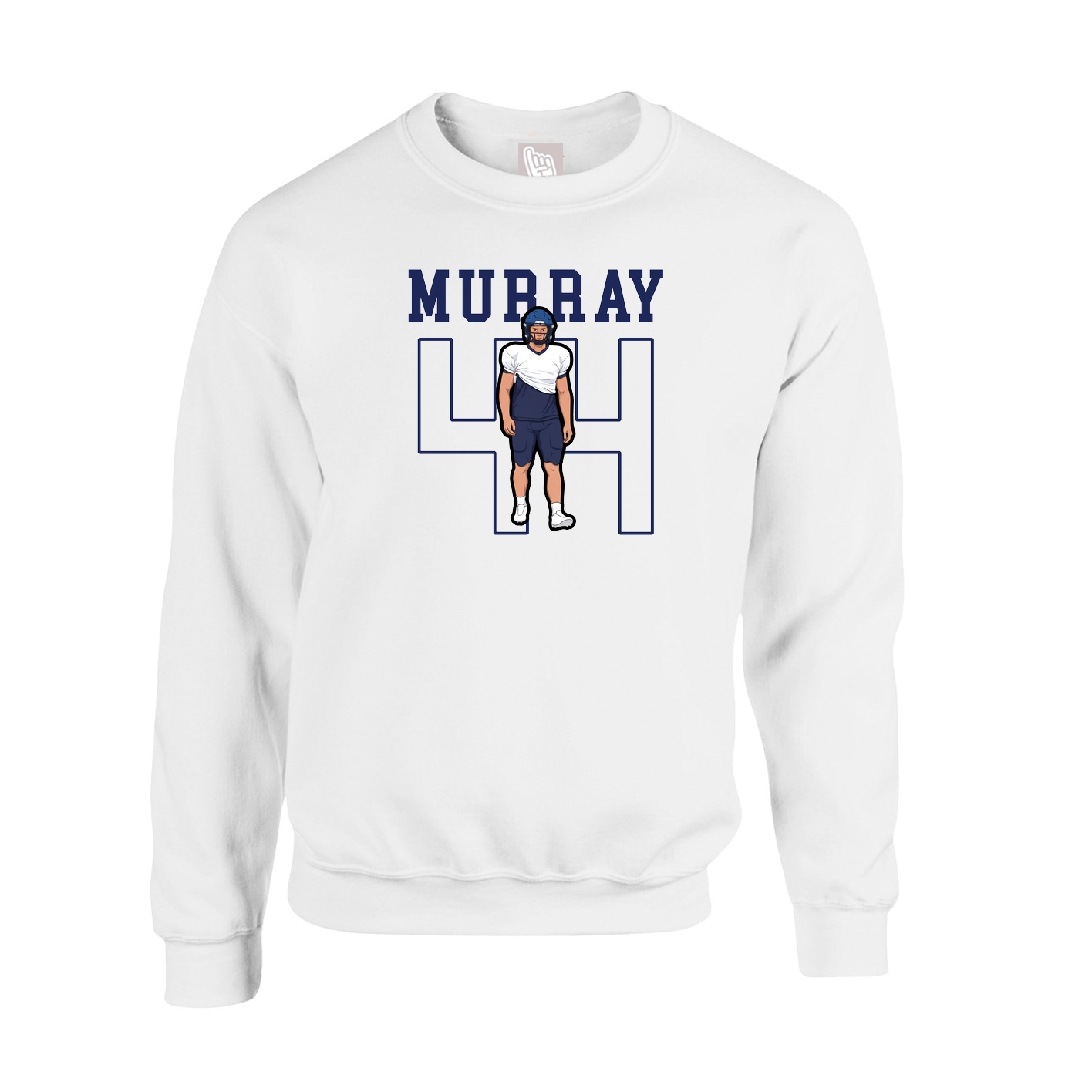 Fleece Crew — Shirsey in White