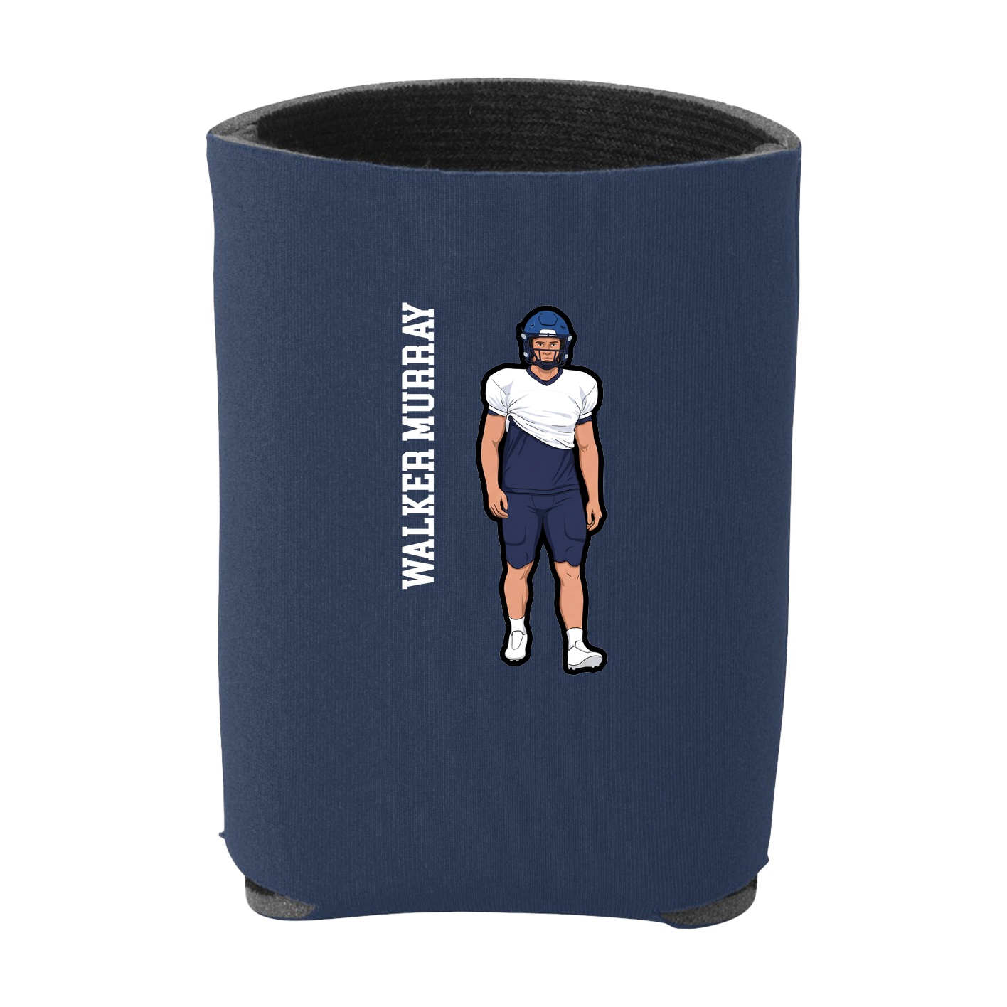 Can Holder — Name Vertical in Navy