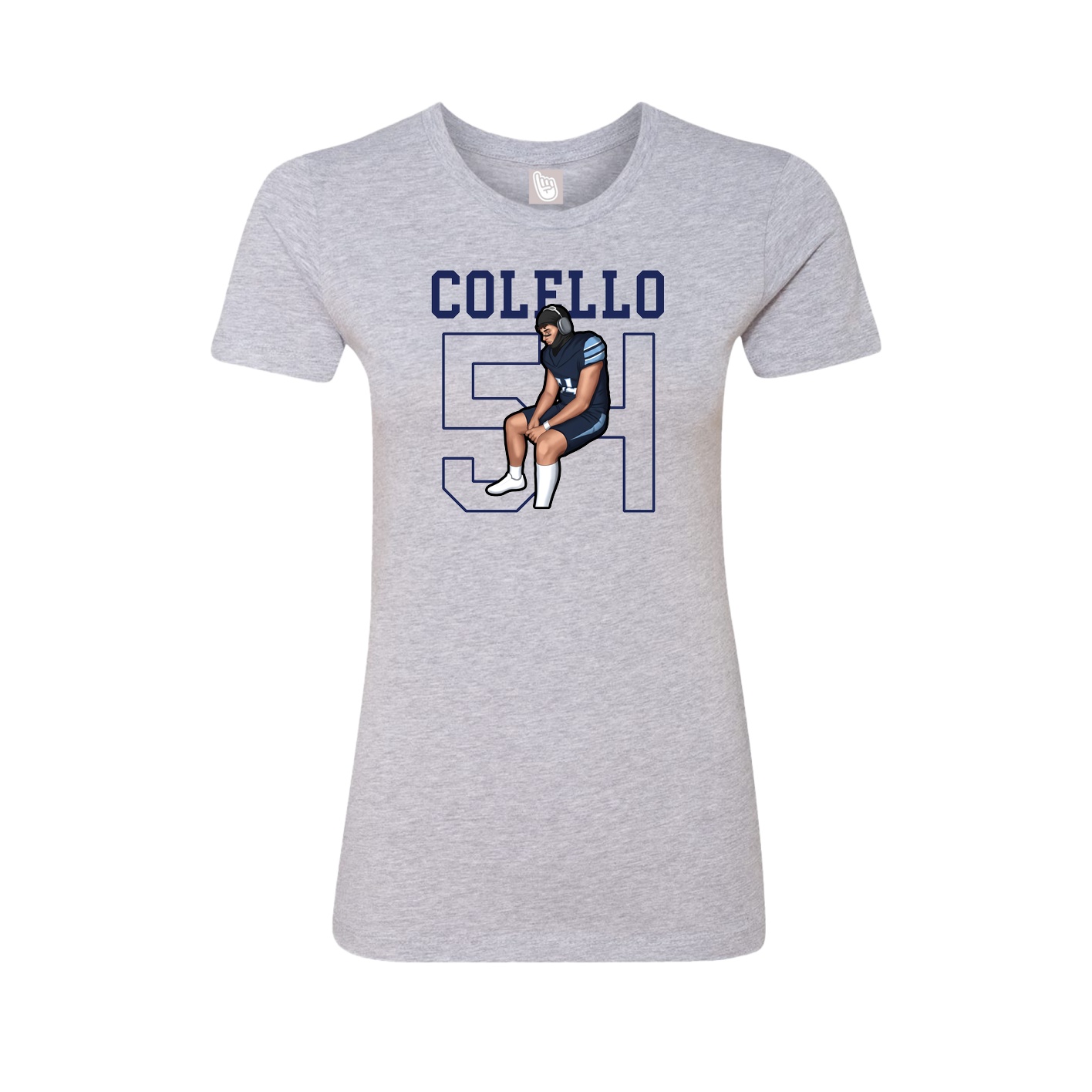 Fitted Women's Tee — Shirsey in Grey