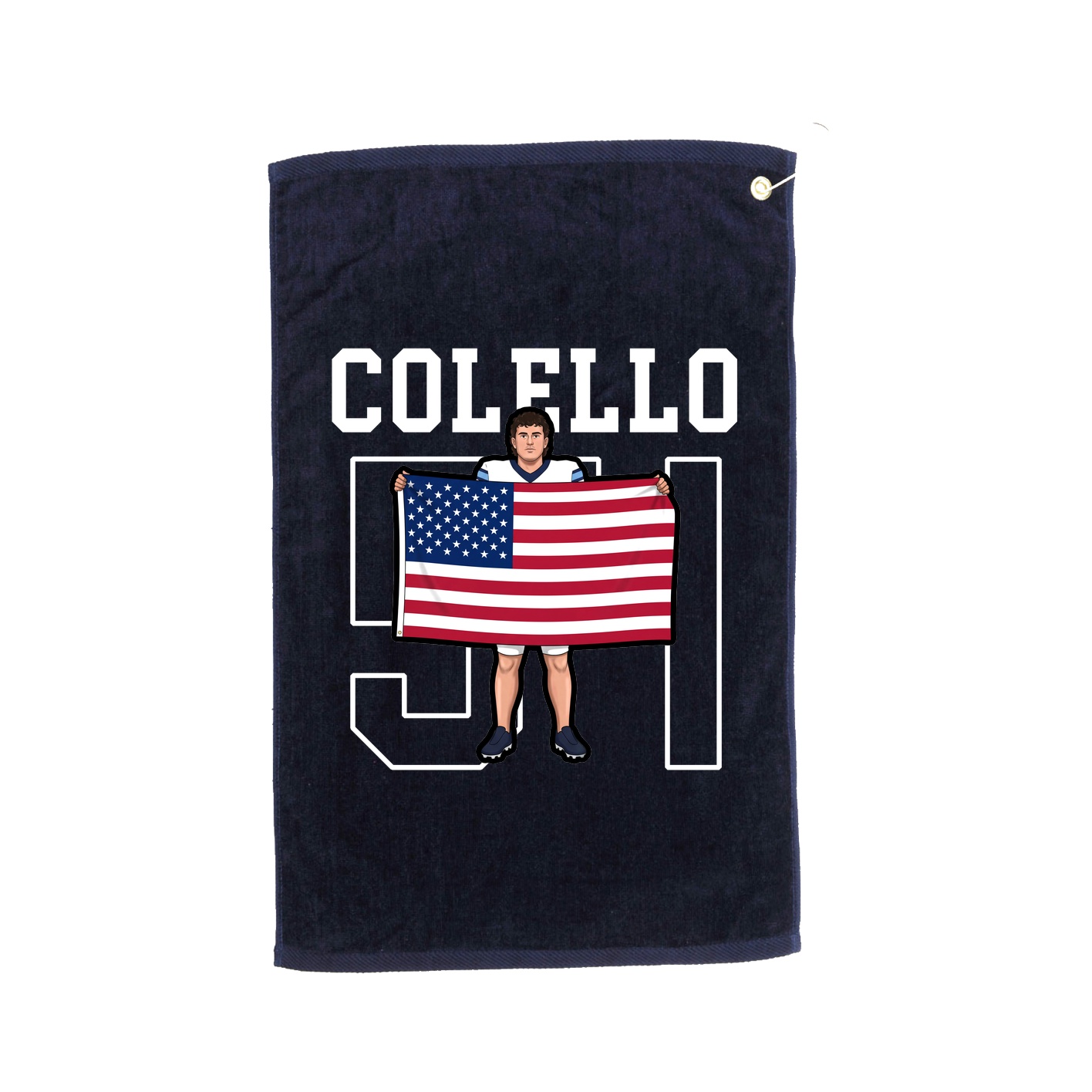 Golf Towel — Shirsey in Navy
