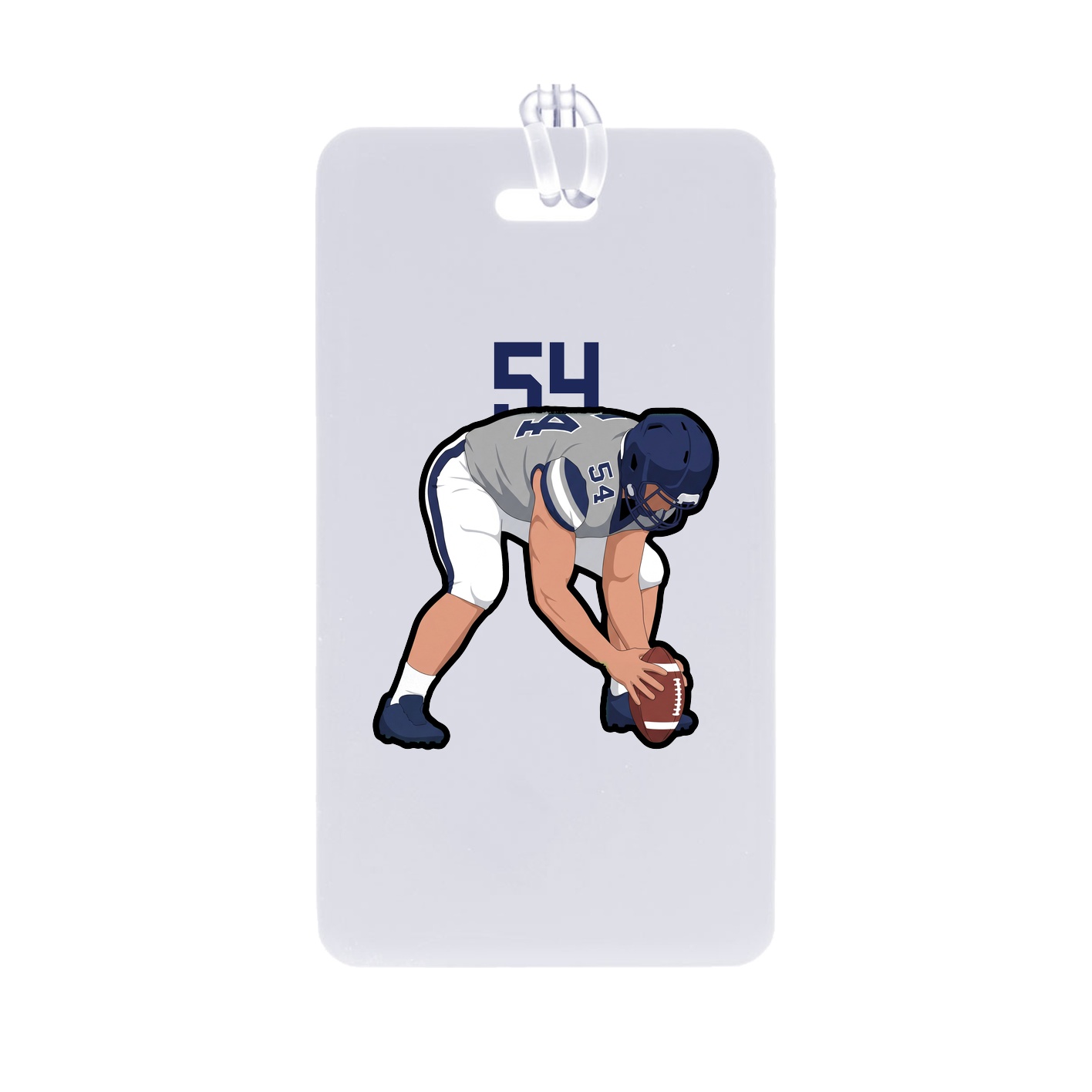 Bag Tag — Number Top in Classic