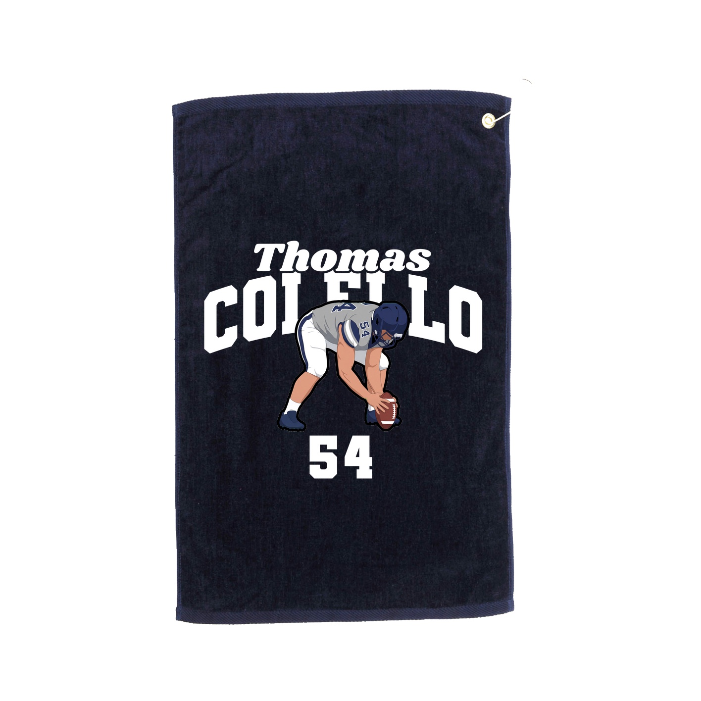 Golf Towel — Signature Arch in Navy