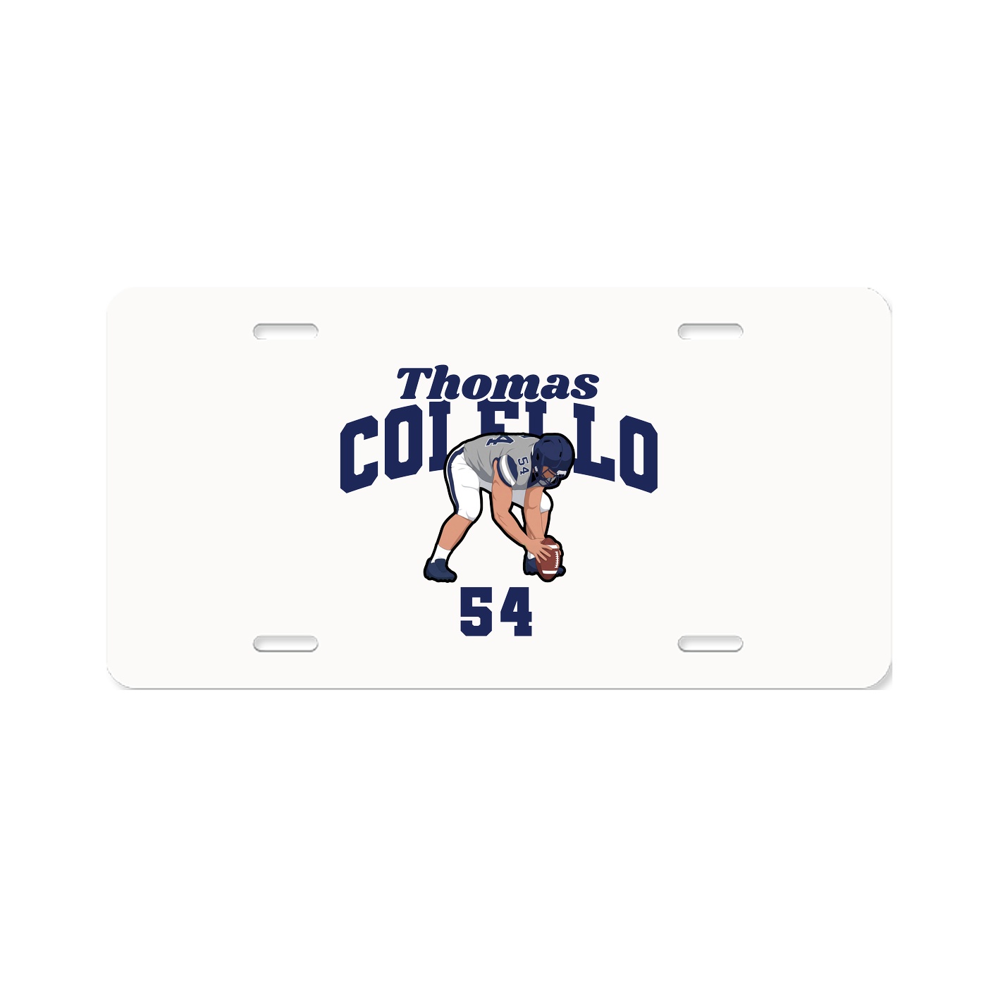 License Plate — Signature Arch in Classic