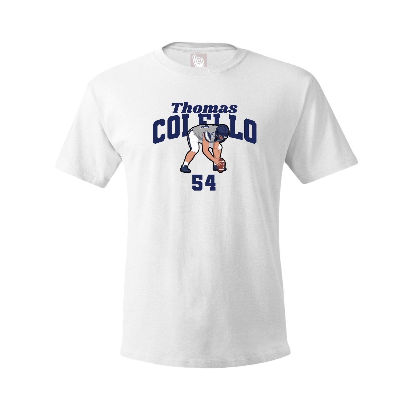 Youth Tee — Signature Arch in White