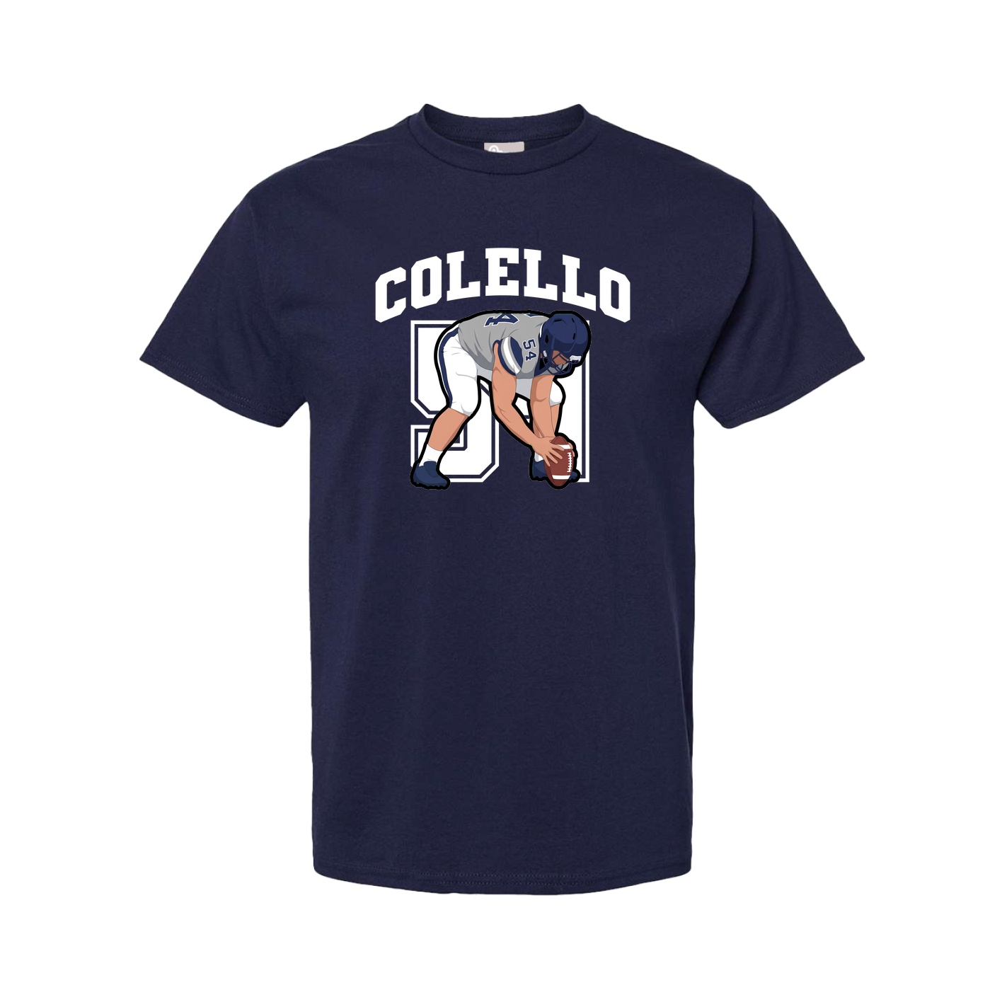 Tee — Number in Navy