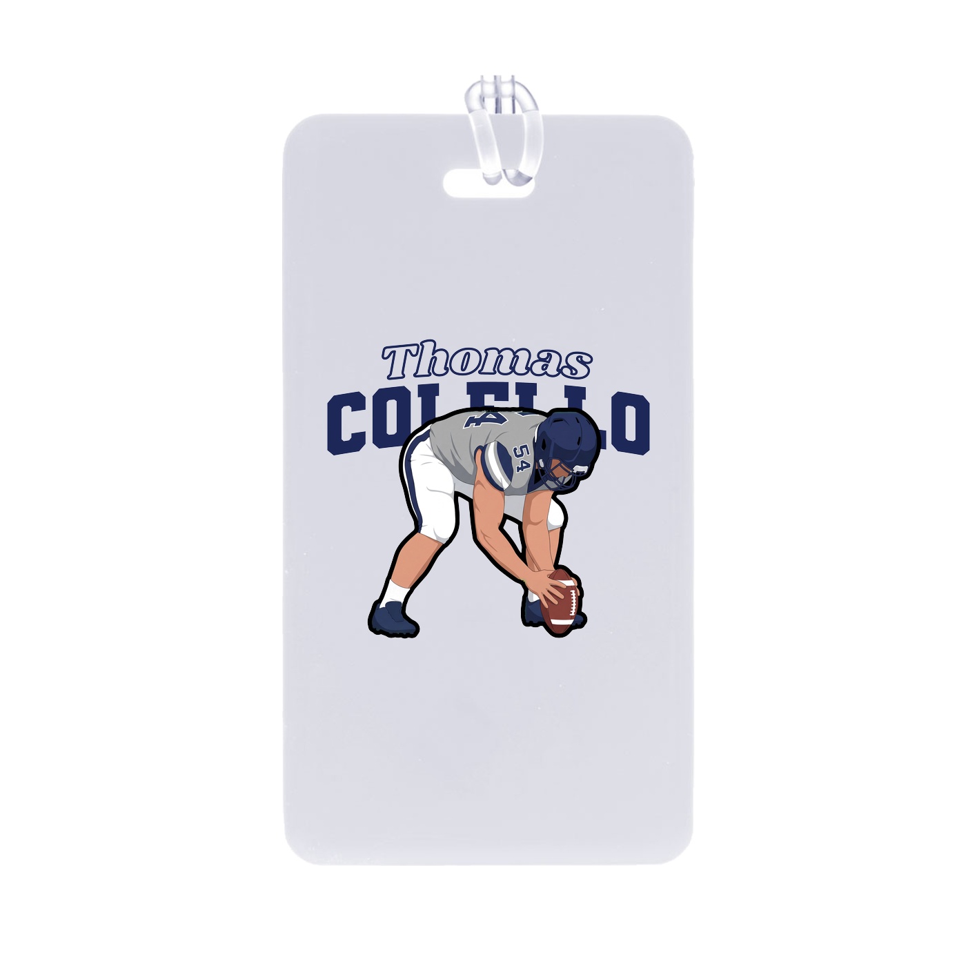 Bag Tag — Name Arch in Classic