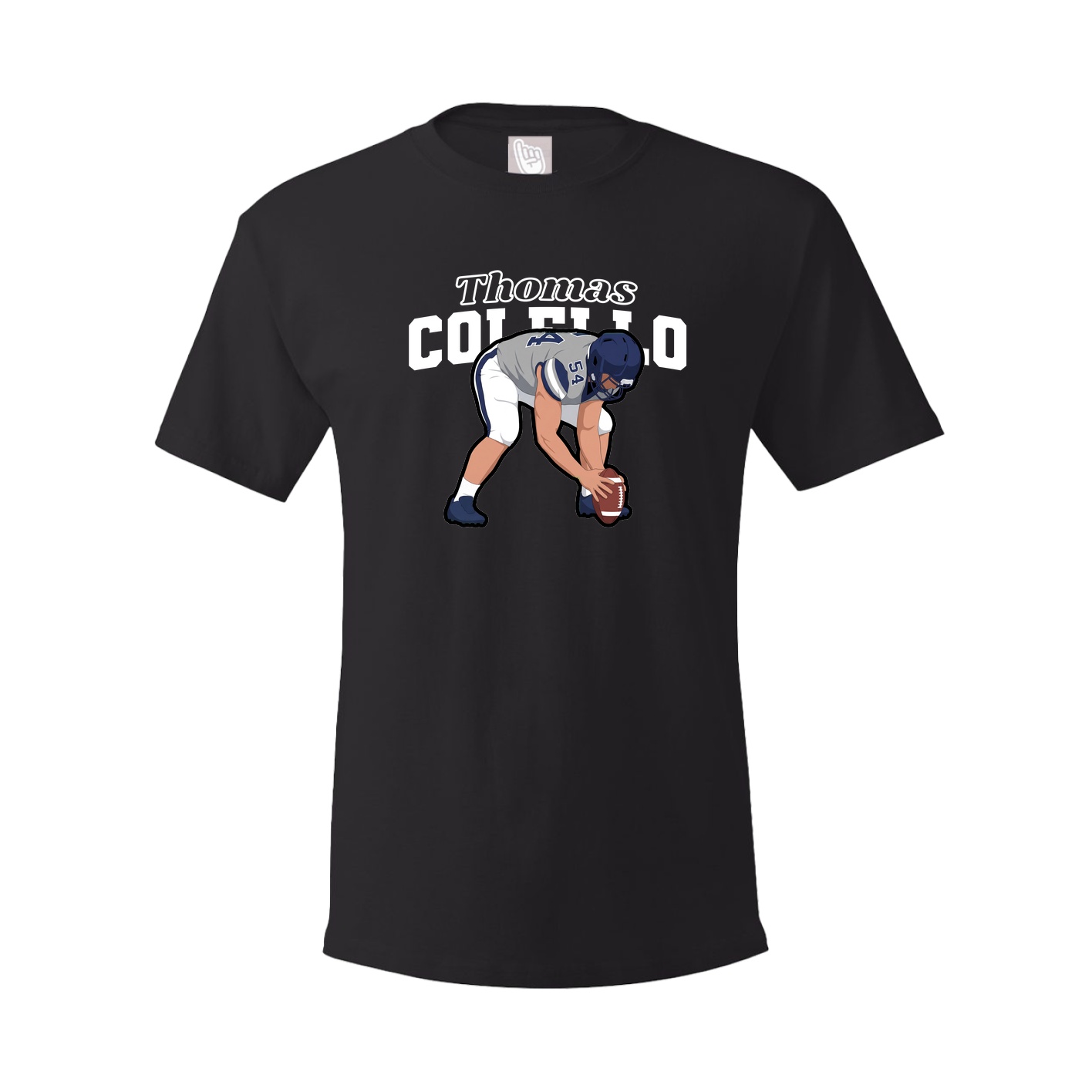 Youth Tee — Name Arch in Black
