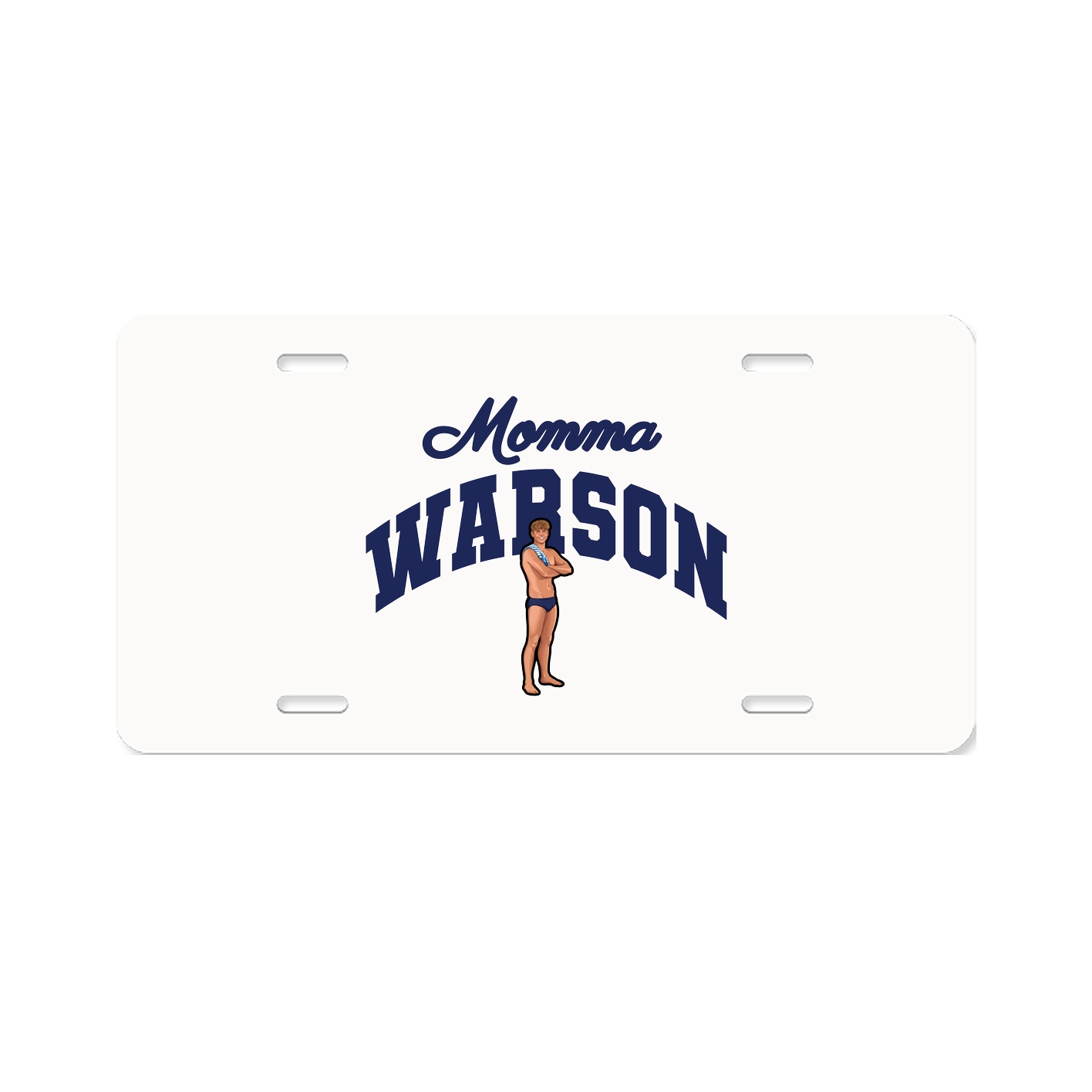 License Plate — Mothers Day Arch in Classic