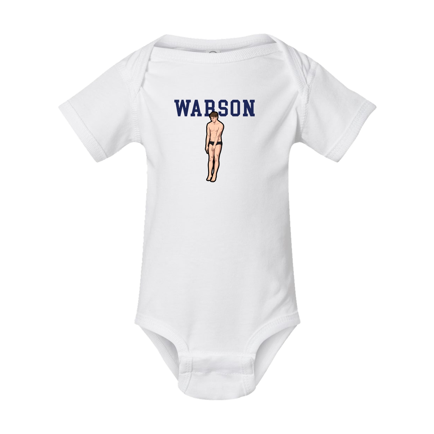 Baby Onesie — Shirsey in White