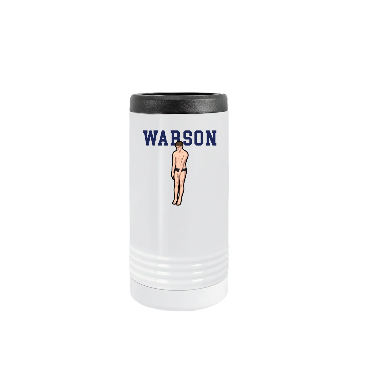 Slim Beverage Holder — Shirsey in White