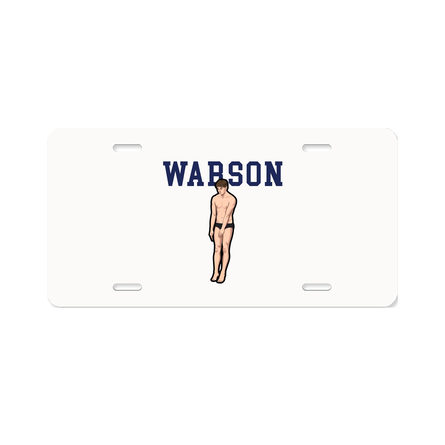License Plate — Shirsey in Classic