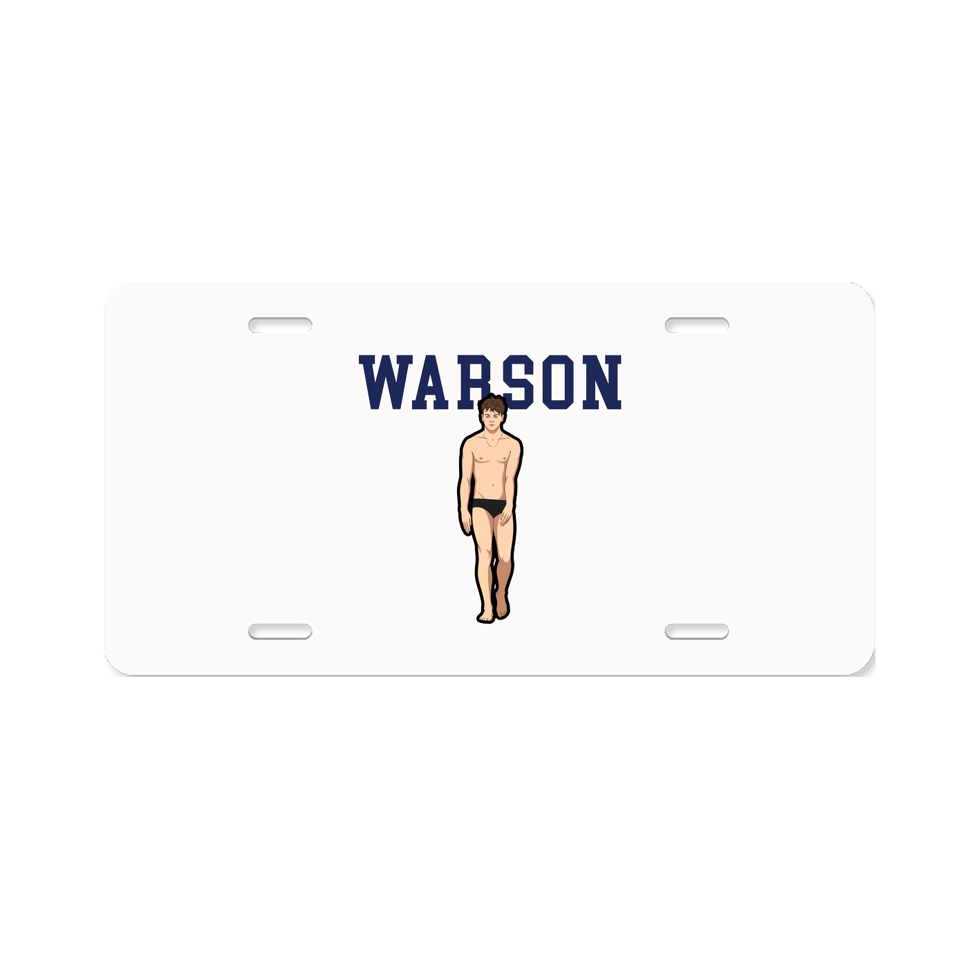 License Plate — Shirsey in Classic
