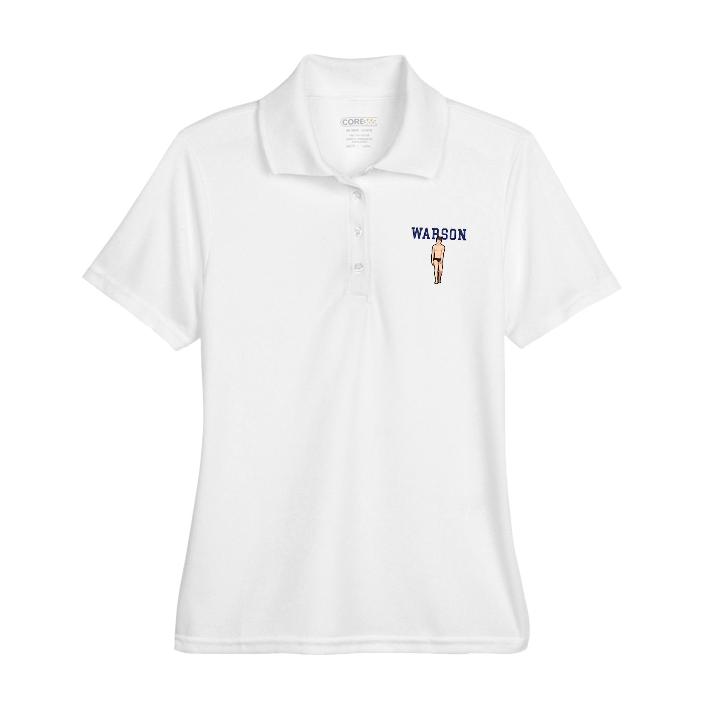 Womens Performance Polo — Shirsey in White