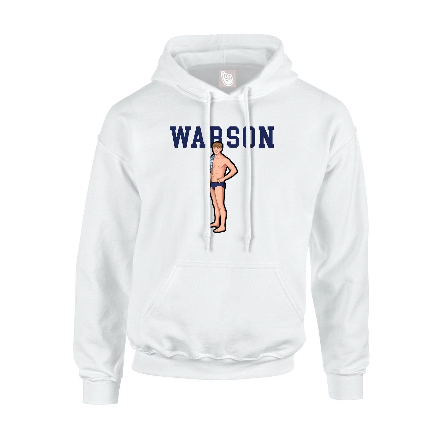 Hoodie — Shirsey in White