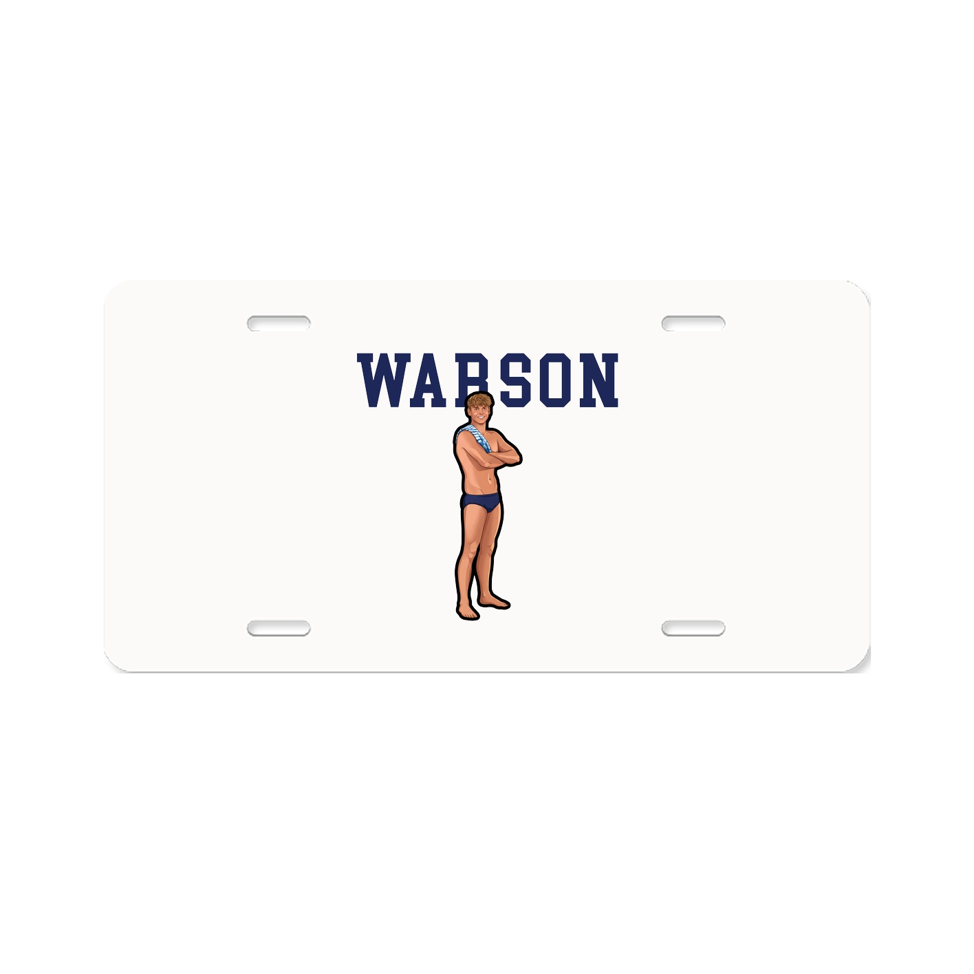 License Plate — Shirsey in Classic