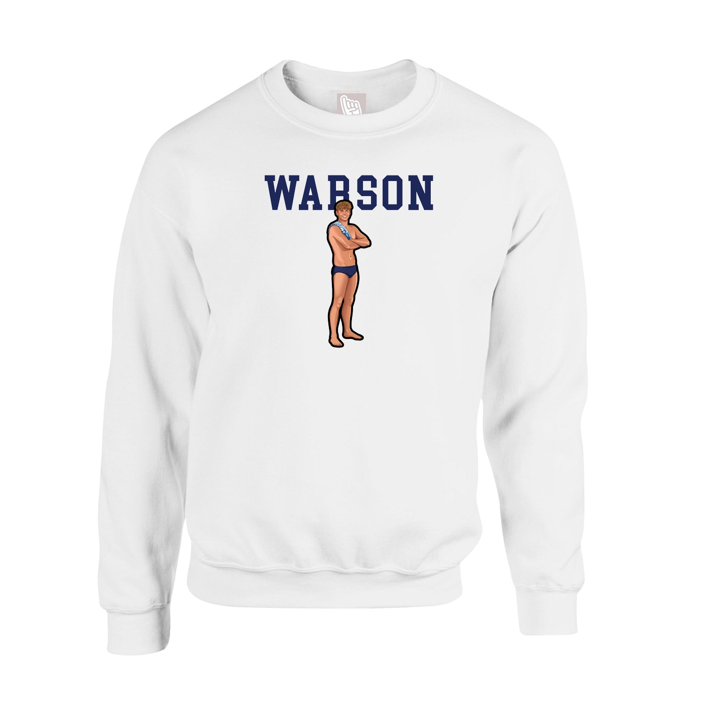 Fleece Crew — Shirsey in White