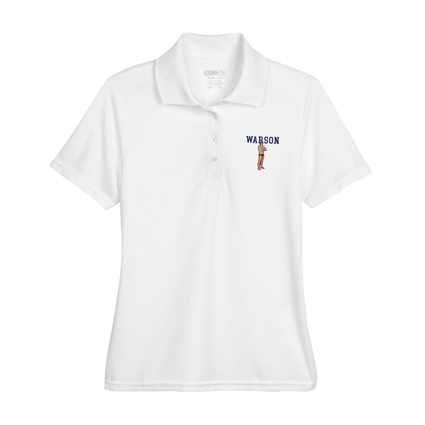 Womens Performance Polo — Shirsey in White