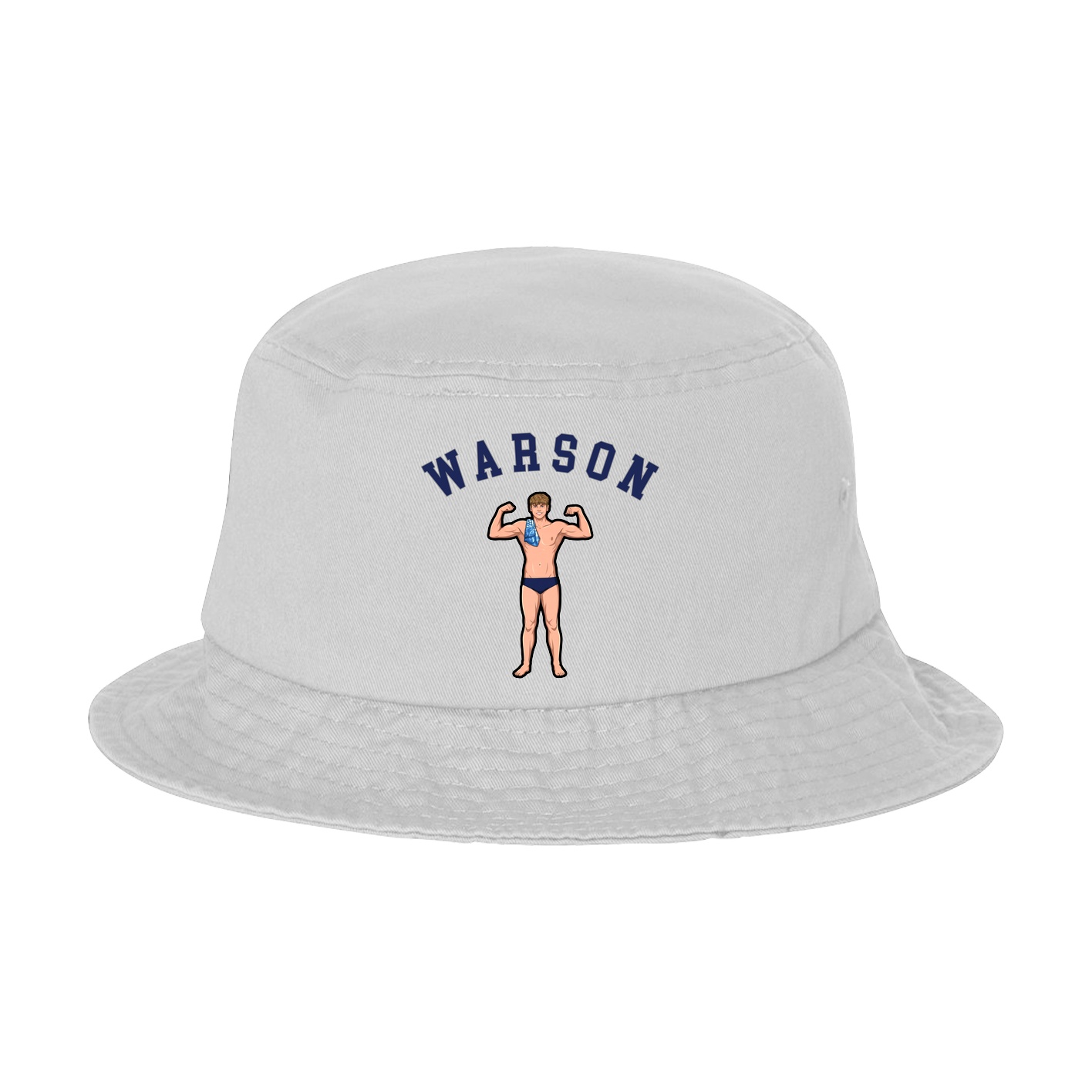 Bucket Cap — Shirsey Arch in White